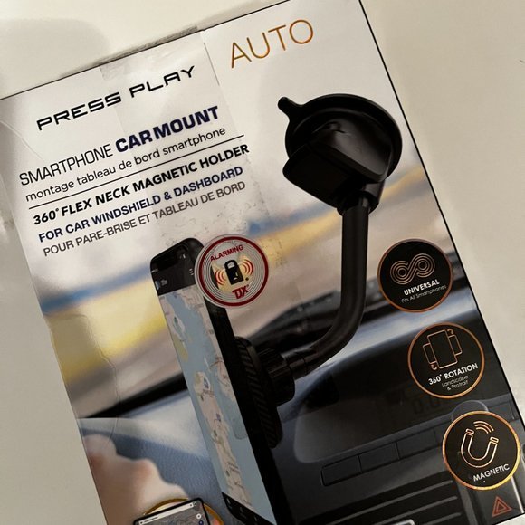 Car Mount for a Windshield & Dashboard (For a Smartphone / new) (w/a/x) - Picture 8 of 10